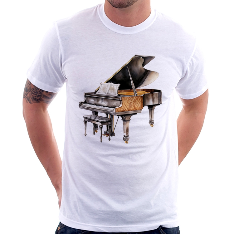Camiseta Piano Arte