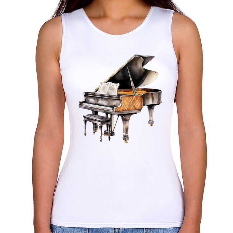 Regata Feminina Piano Arte