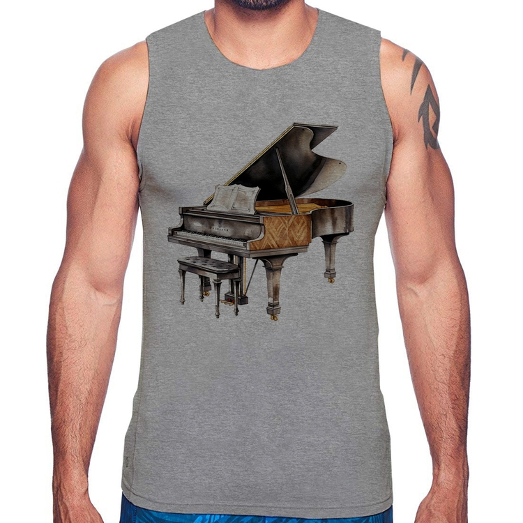 Regata Piano Arte - Cinza