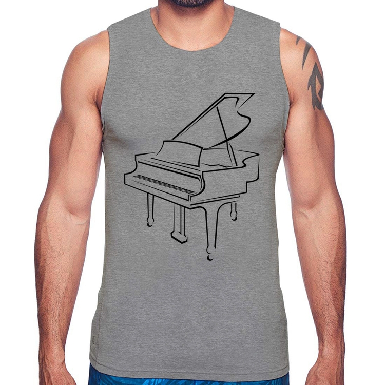 Regata Piano - Cinza