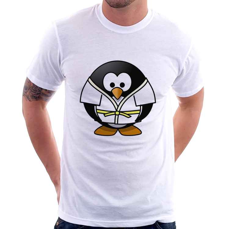 Camiseta Pinguim Judô