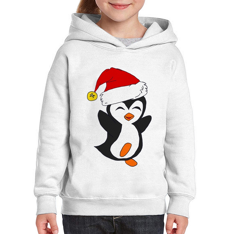 Moletom Infantil Pinguim Noel