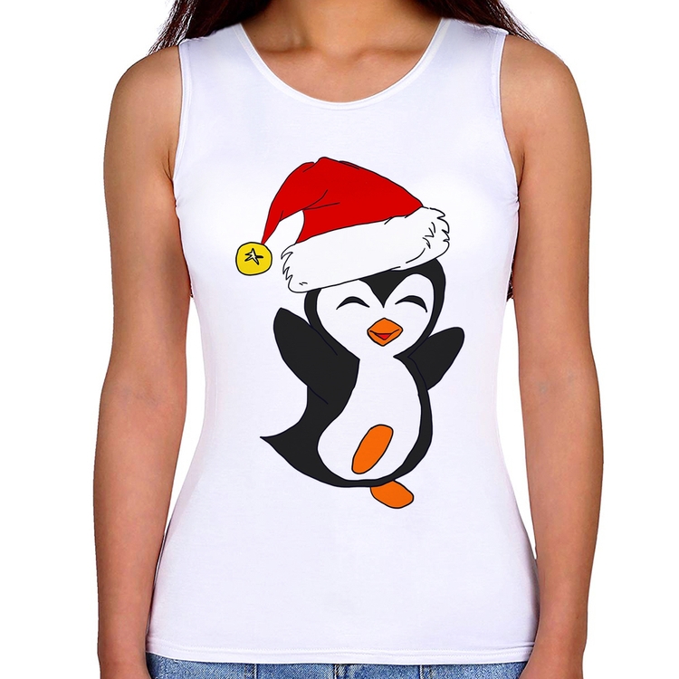 Regata Feminina Pinguim Noel