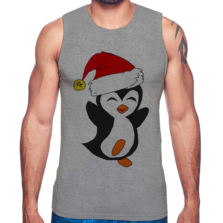 Regata Pinguim Noel - Cinza