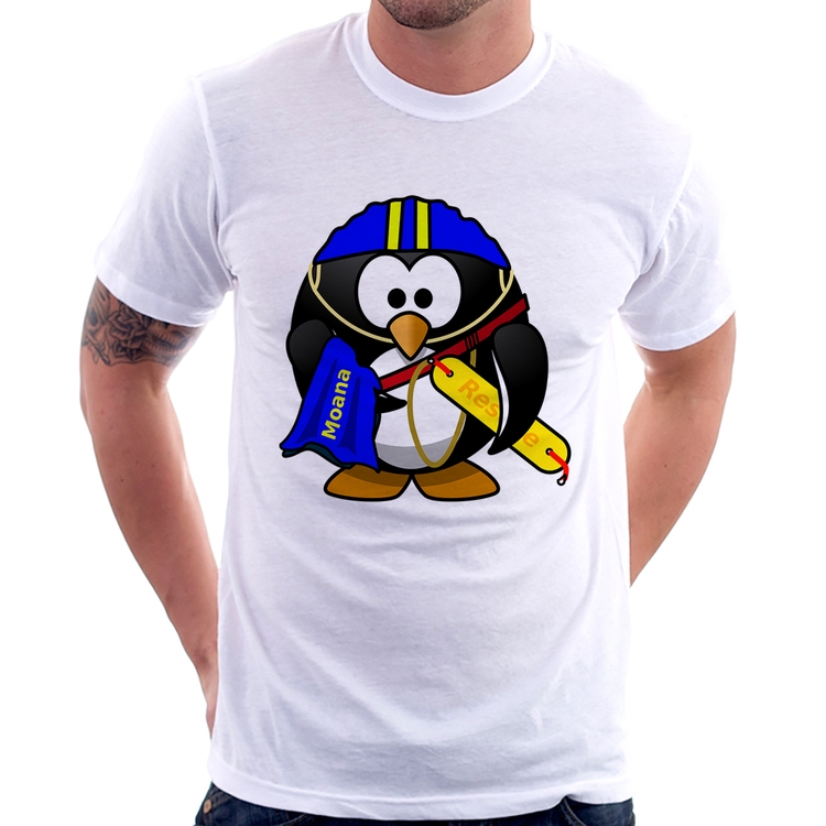 Camiseta Pinguim Salva Vidas