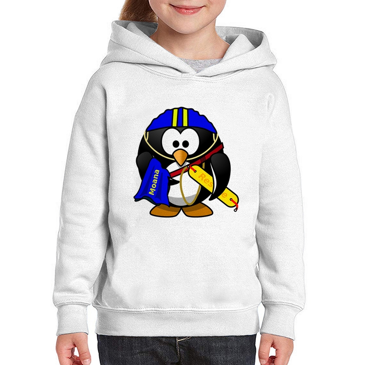 Moletom Infantil Pinguim Salva Vidas