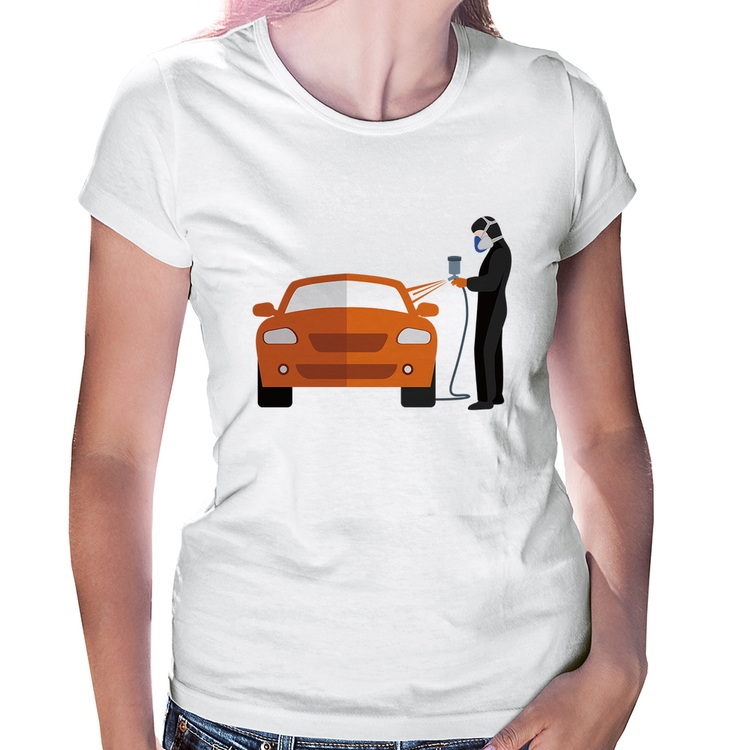 Baby Look Pintor Automotivo