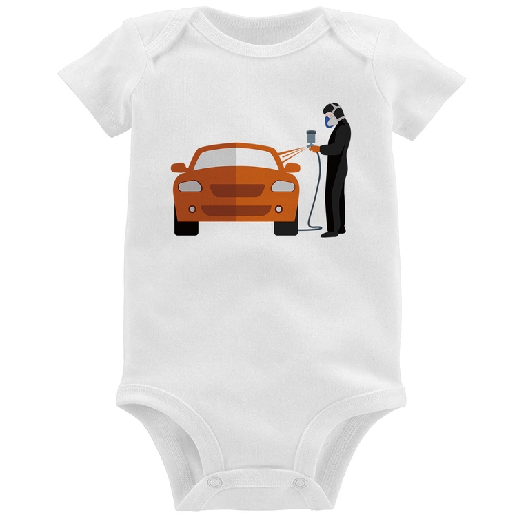 Body Bebê Pintor Automotivo