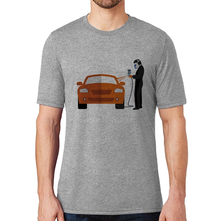 Camiseta Pintor Automotivo - Cinza