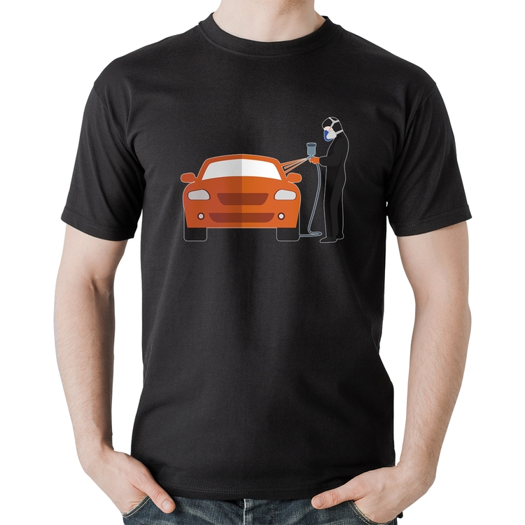 Camiseta Algodão Pintor Automotivo