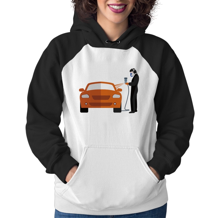 Moletom Feminino Pintor Automotivo