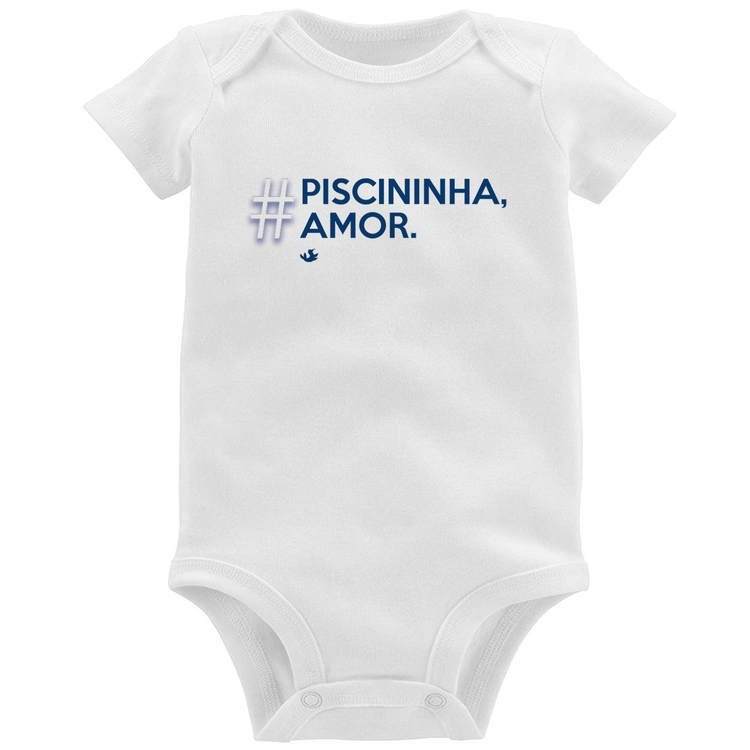 Body Bebê Piscininha amor