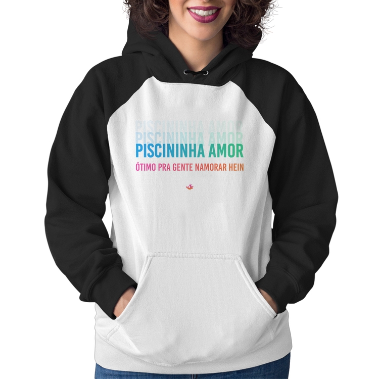Moletom Feminino Piscininha amor, ótimo pra gente namorar hein