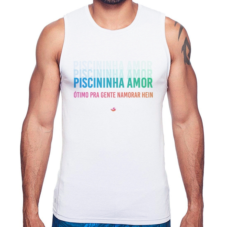 Regata Piscininha amor, ótimo pra gente namorar hein