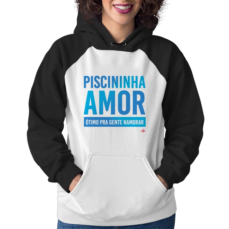 Moletom Feminino Piscininha amor, ótimo pra gente namorar