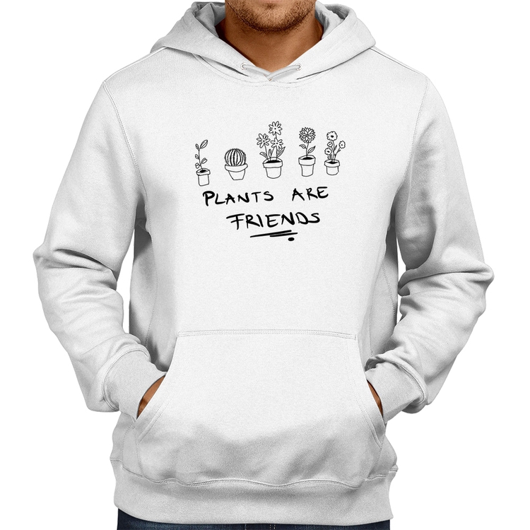 Moletom Plants are Friends - Branco