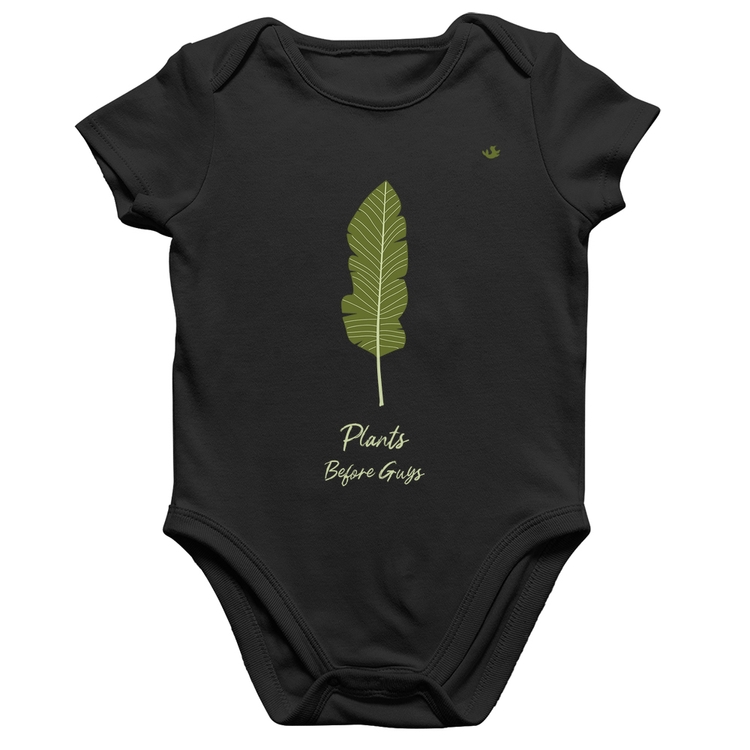 Body Bebê Algodão Plants Before Guys