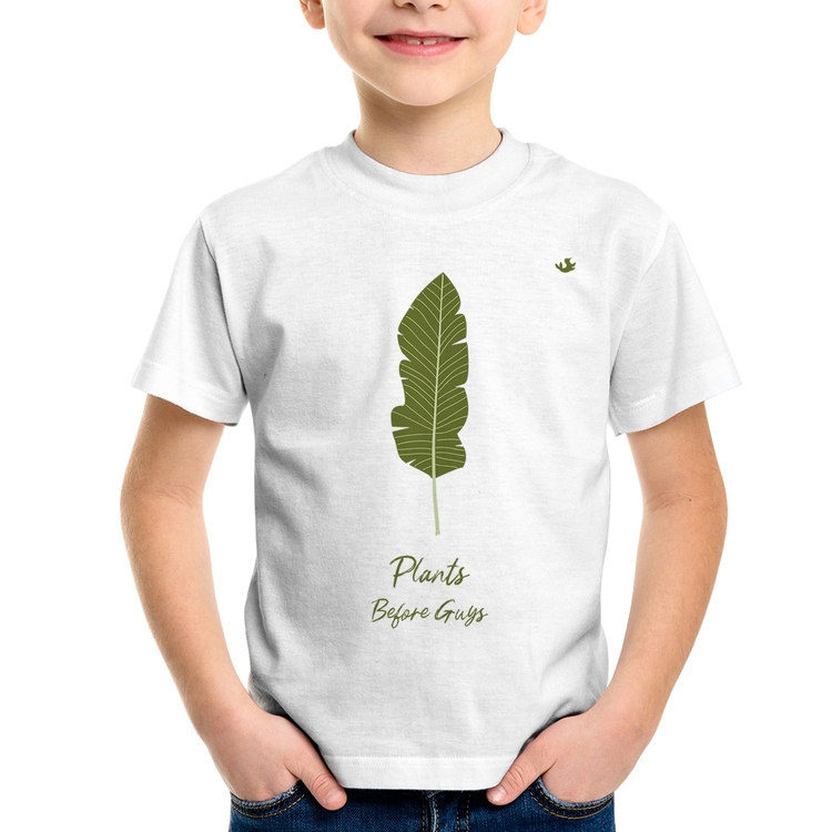Camiseta Infantil Plants Before Guys