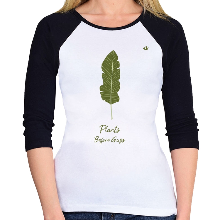 Baby Look Raglan Plants Before Guys Manga 3/4