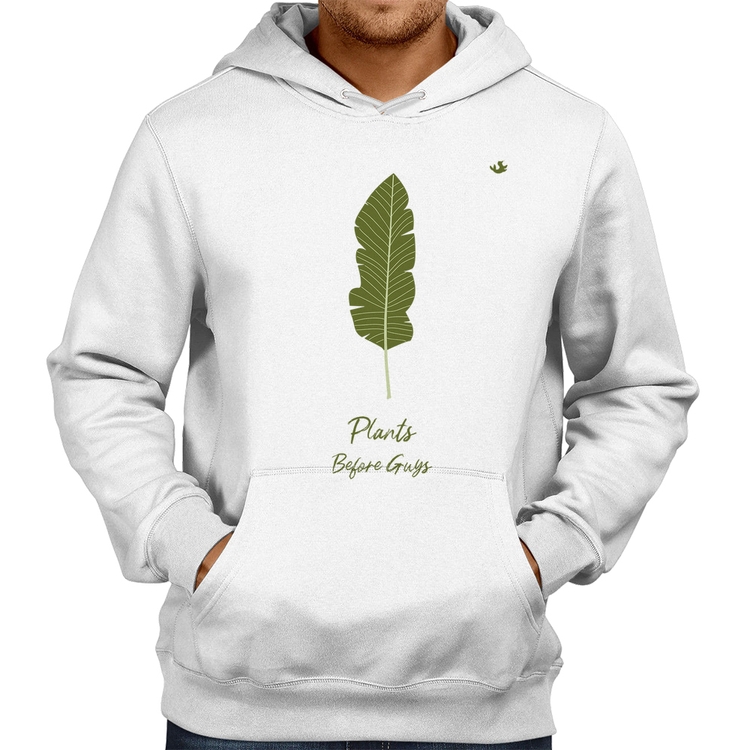 Moletom Plants Before Guys - Branco