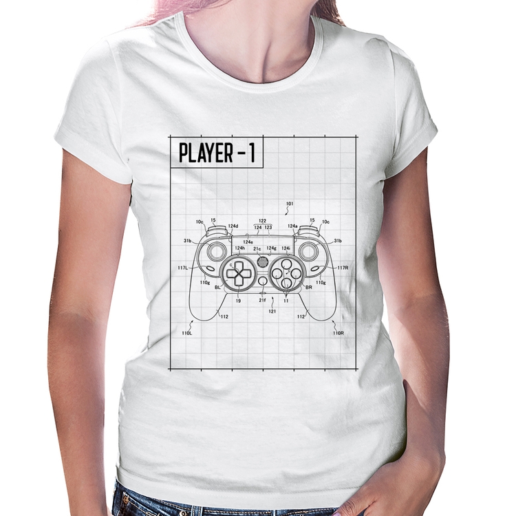 Baby Look Player 1 Controle Joystick