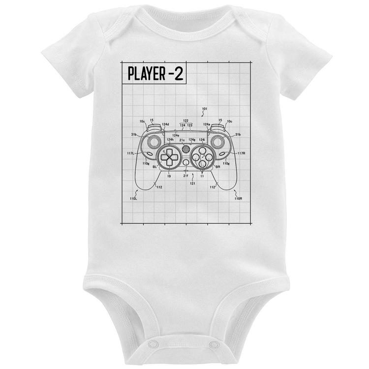 Body Bebê Player 2 Controle Joystick