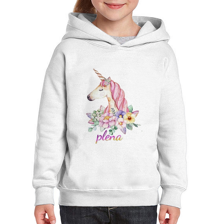Moletom Infantil Plena Unicórnio