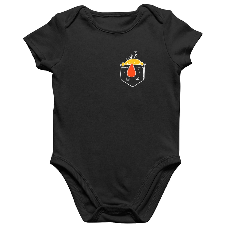 Body Bebê Algodão Pocket Bug