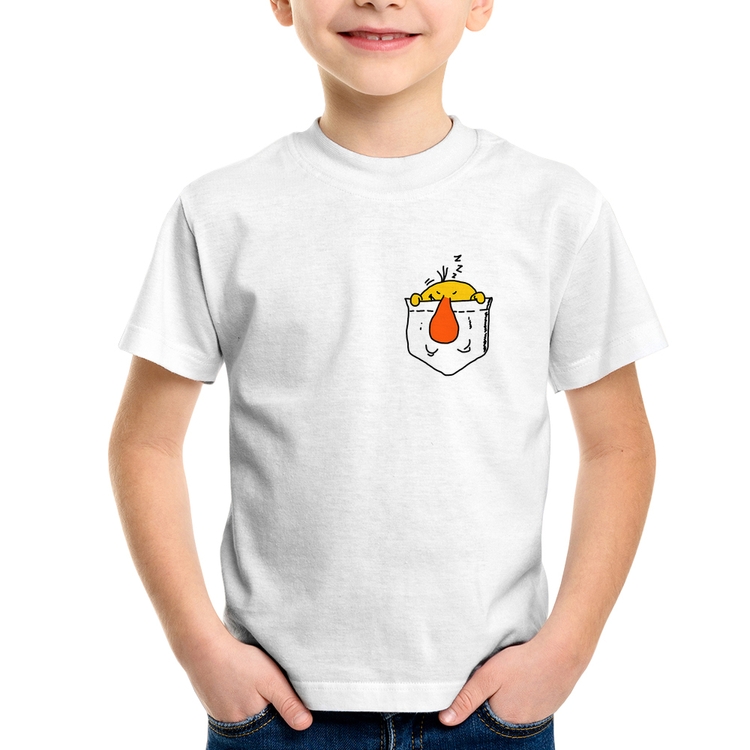 Camiseta Infantil Pocket Bug