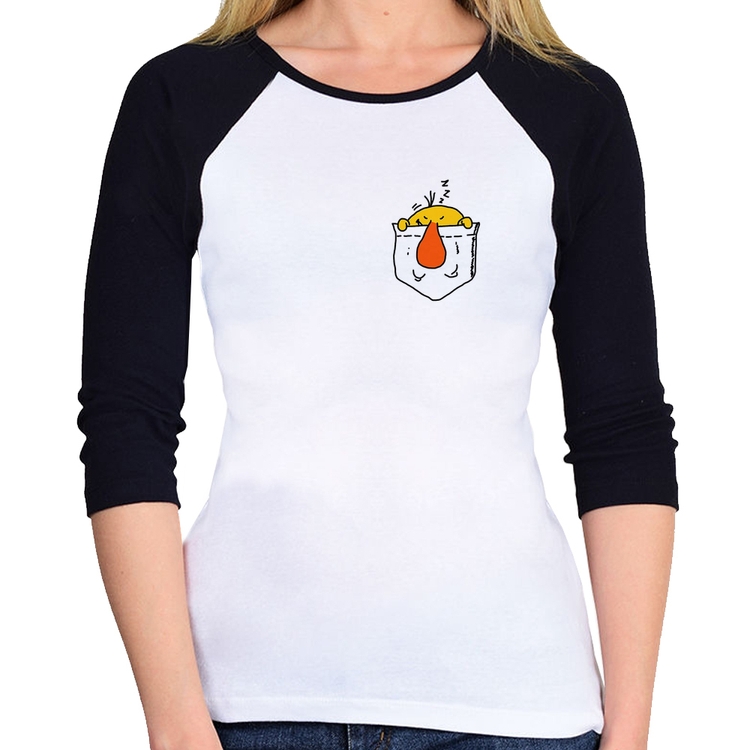 Baby Look Raglan Pocket Bug Manga 3/4