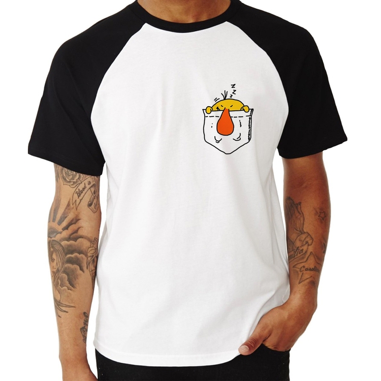 Camiseta Raglan Pocket Bug