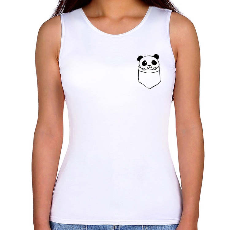 Regata Feminina Pocket Panda
