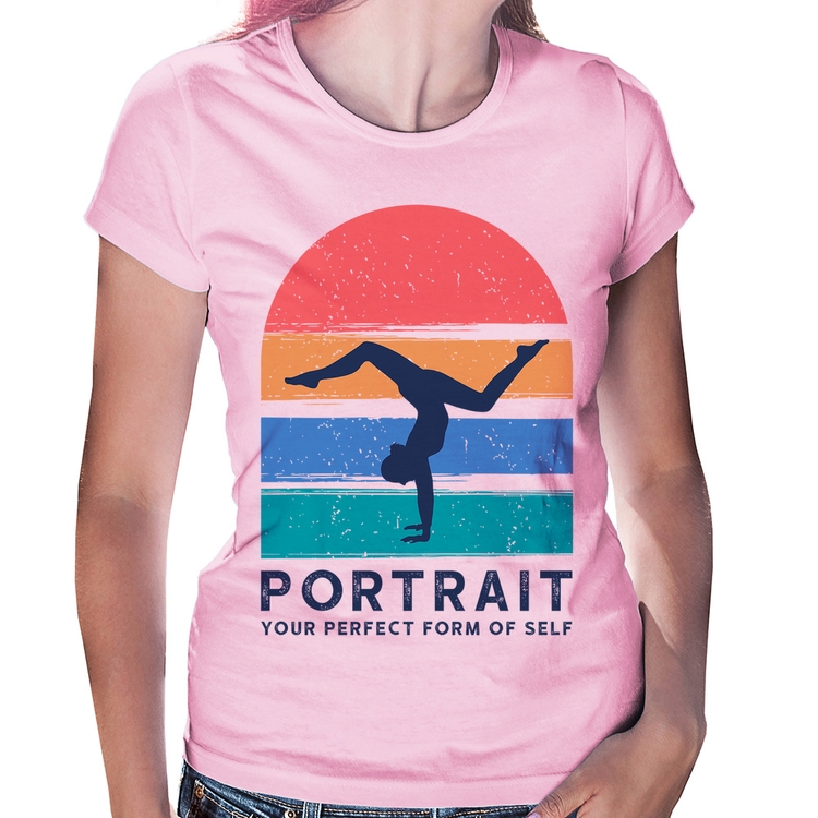 Baby Look Portrait Your Perfect Form Of Self - Rosa Bebê