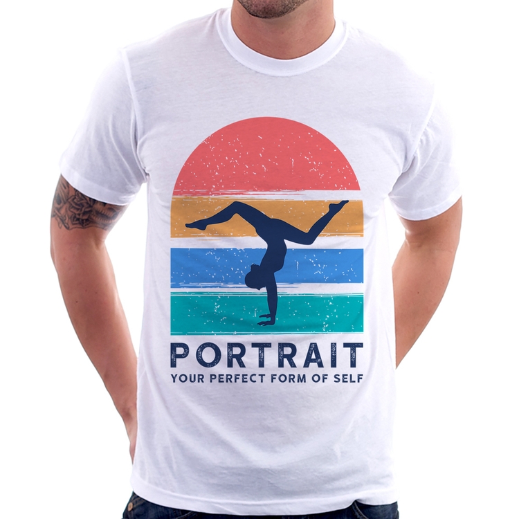Camiseta Portrait Your Perfect Form Of Self