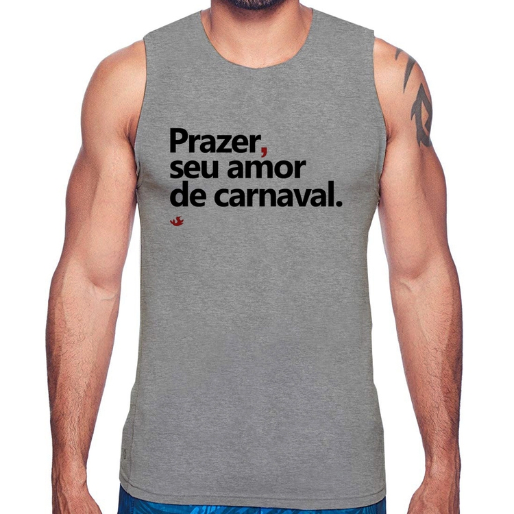Regata Prazer, seu amor de carnaval - Cinza