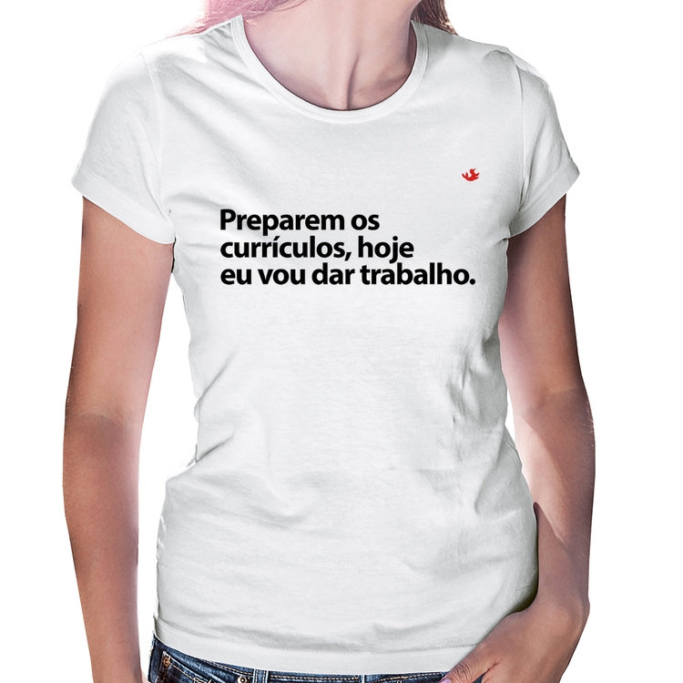 Baby Look Preparem os currículos, hoje eu vou dar trabalho