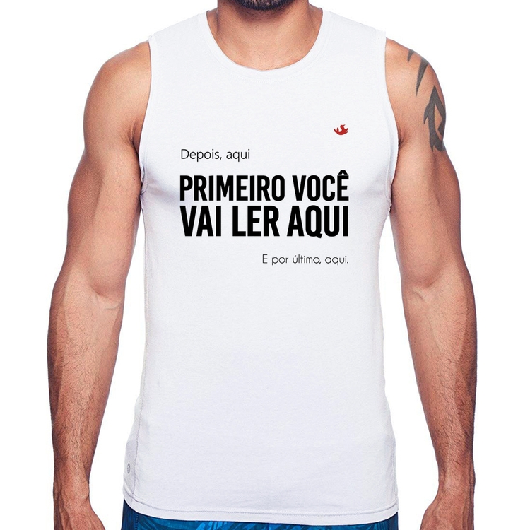 Regata Primeiro você vai ler aqui