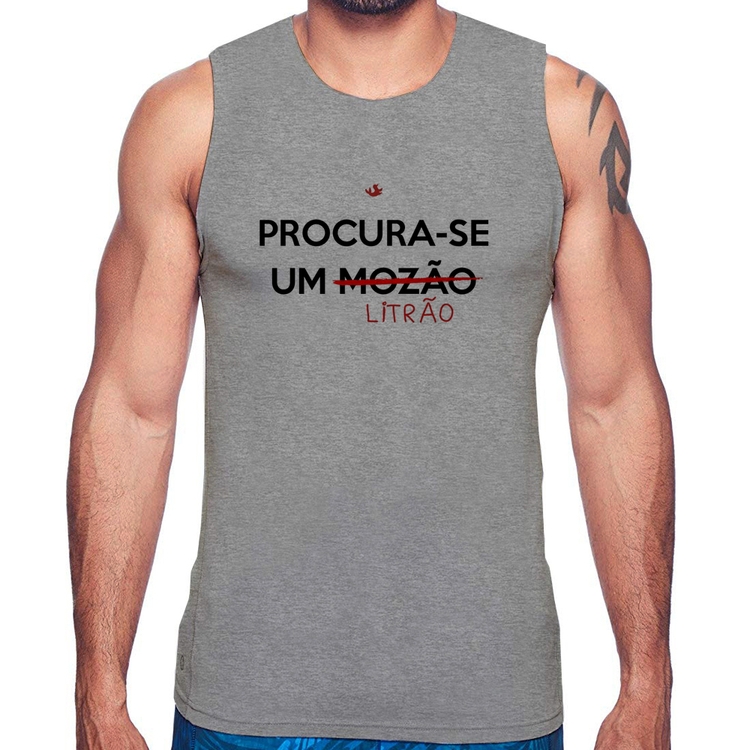 Regata Procura-se um Litrão - Cinza