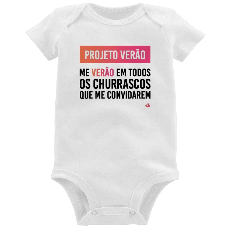 Body Bebê Projeto Verão