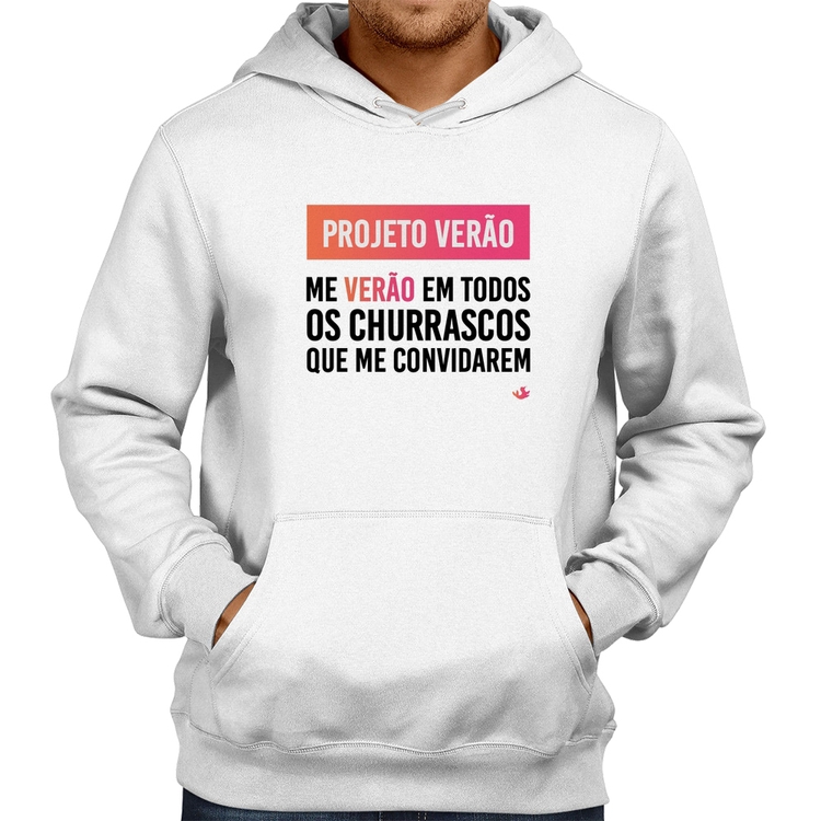 Moletom Projeto Verão - Branco