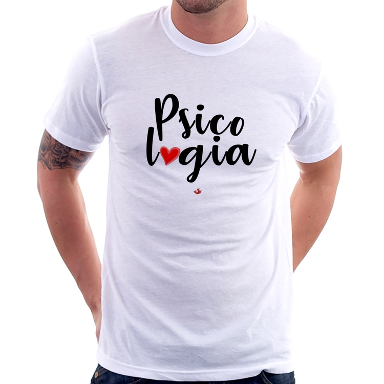 Camiseta Psicologia por amor