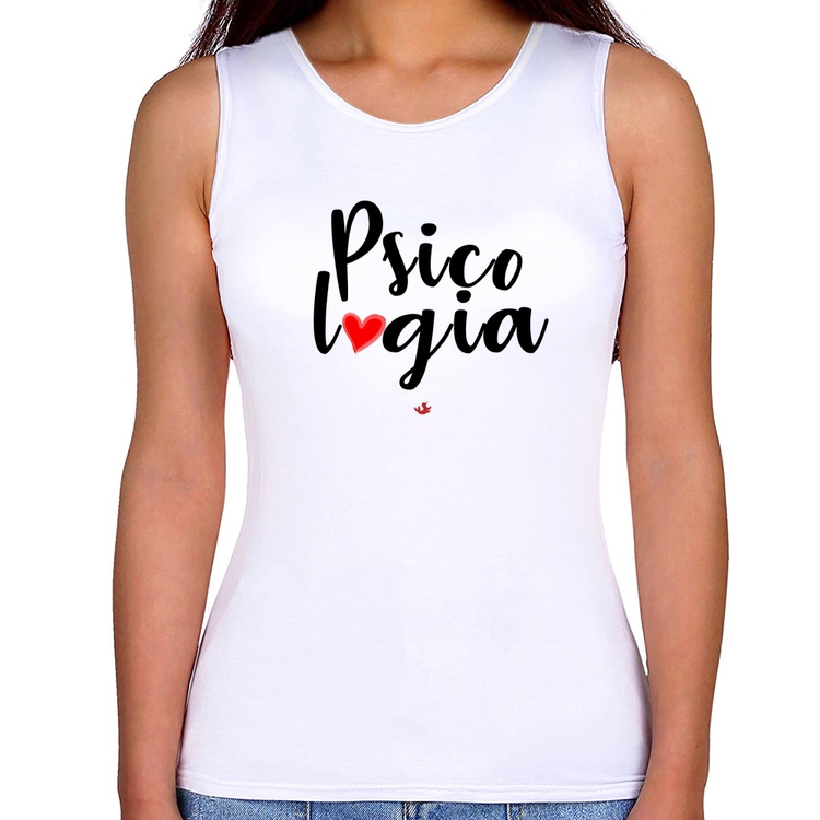 Regata Feminina Psicologia por amor