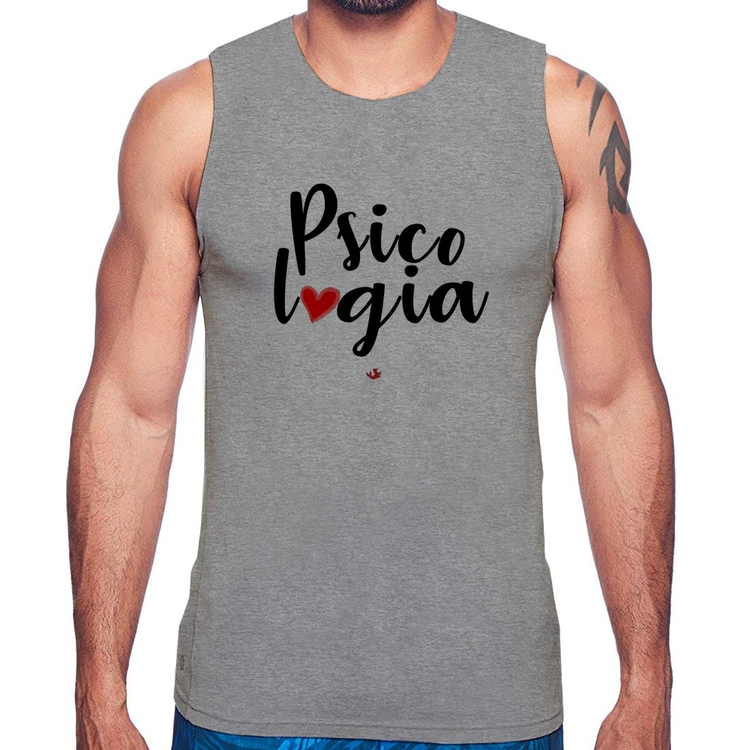 Regata Psicologia por amor - Cinza