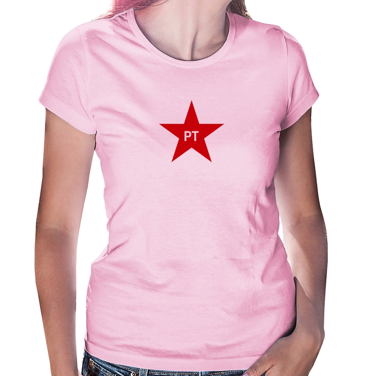 Baby Look PT - Lula - Rosa Bebê