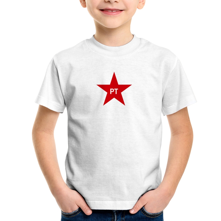 Camiseta Infantil PT - Lula