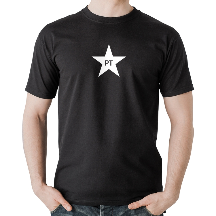 Camiseta Algodão PT - Lula