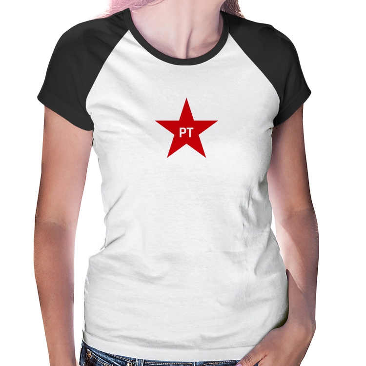Baby Look Raglan PT - Lula