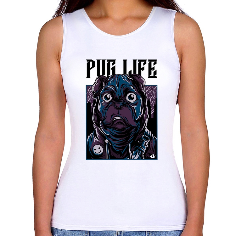 Regata Feminina Pug Life