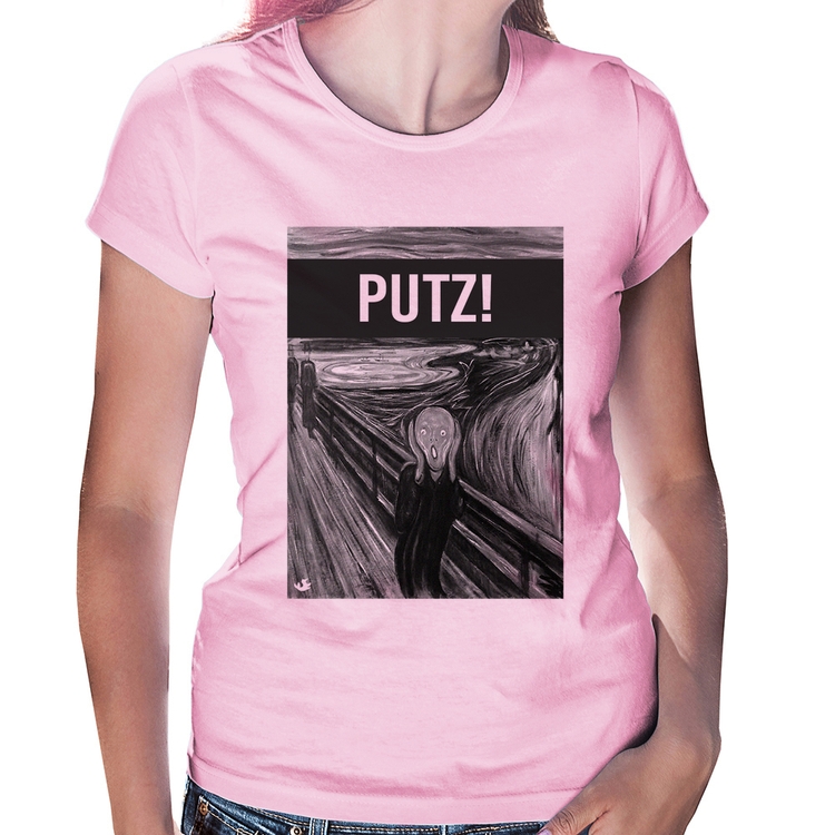 Baby Look PUTZ! - Rosa Bebê