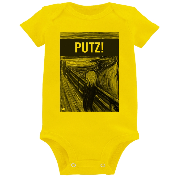 Body Bebê PUTZ! - Amarelo